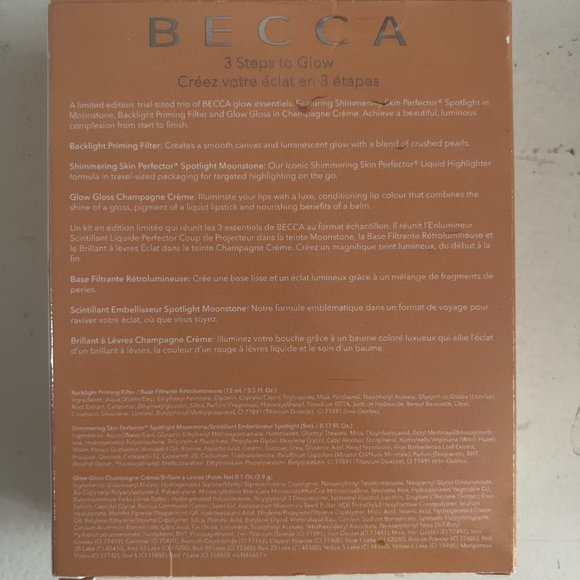 BECCA 3 STEPS GLOW - Picture 3 of 3